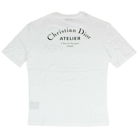 dior white tee shirt|Christian Dior T.